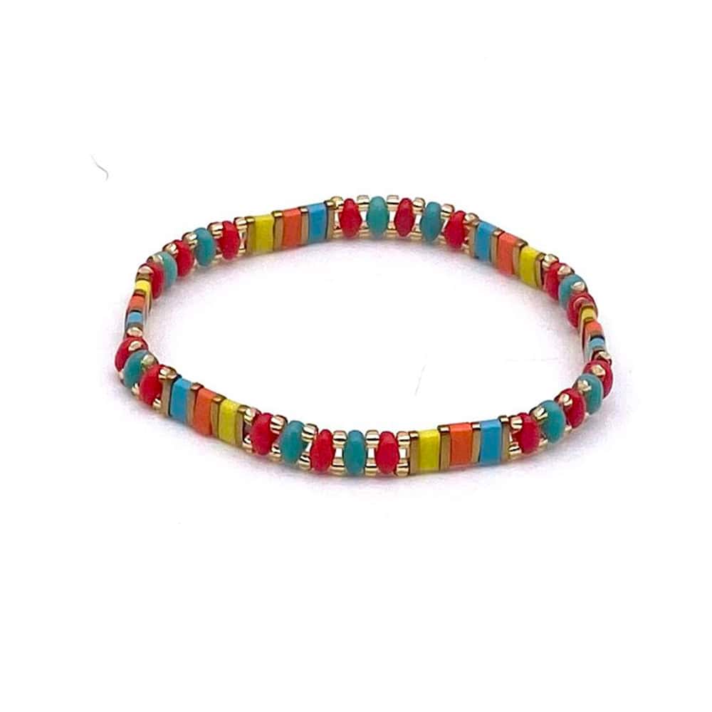 Hypnochic Bracelets Bracelet Tila Olive Perles Femme