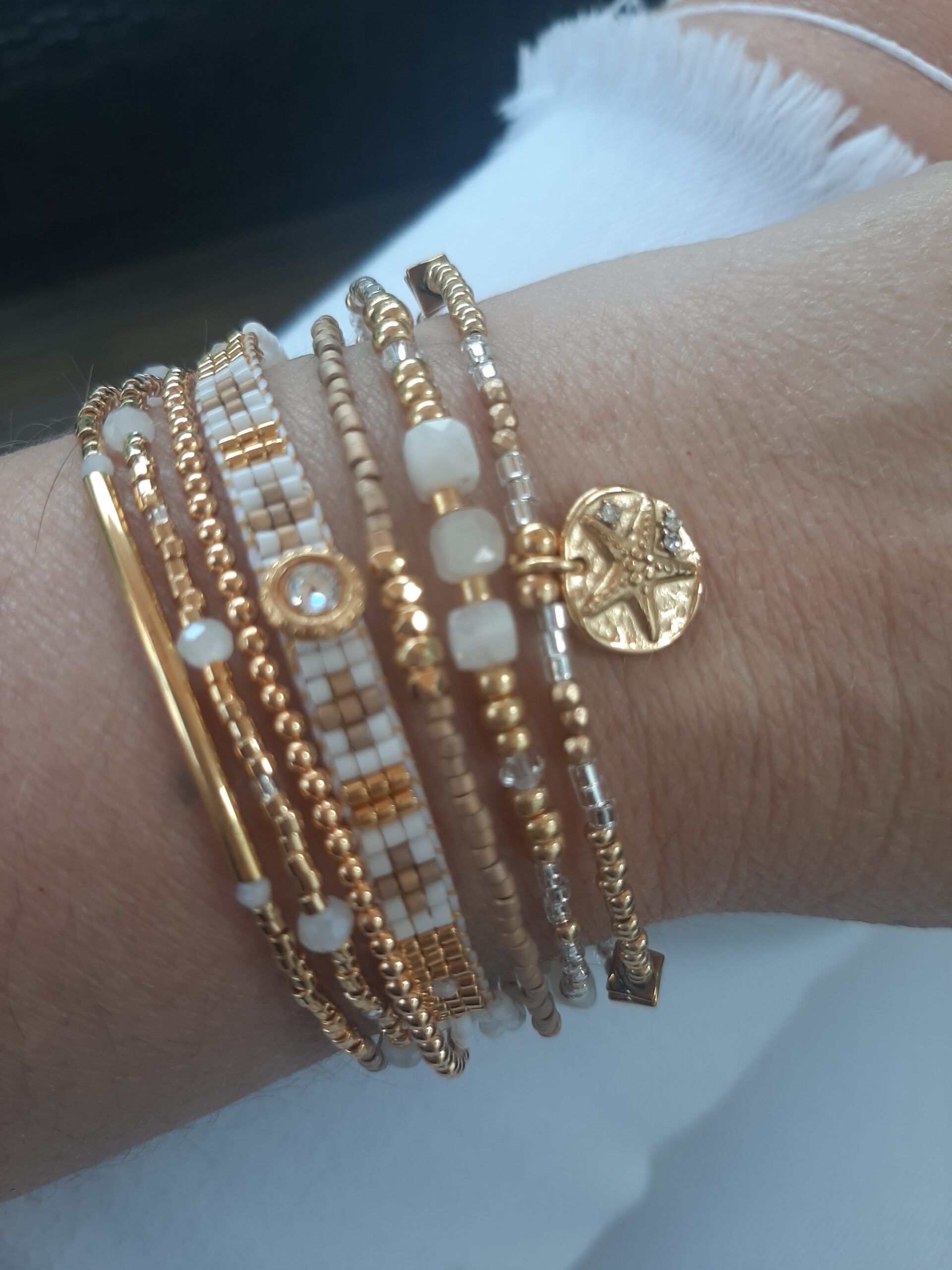 Les Ailes de Gloria Manchettes Aelys bracelet manchette