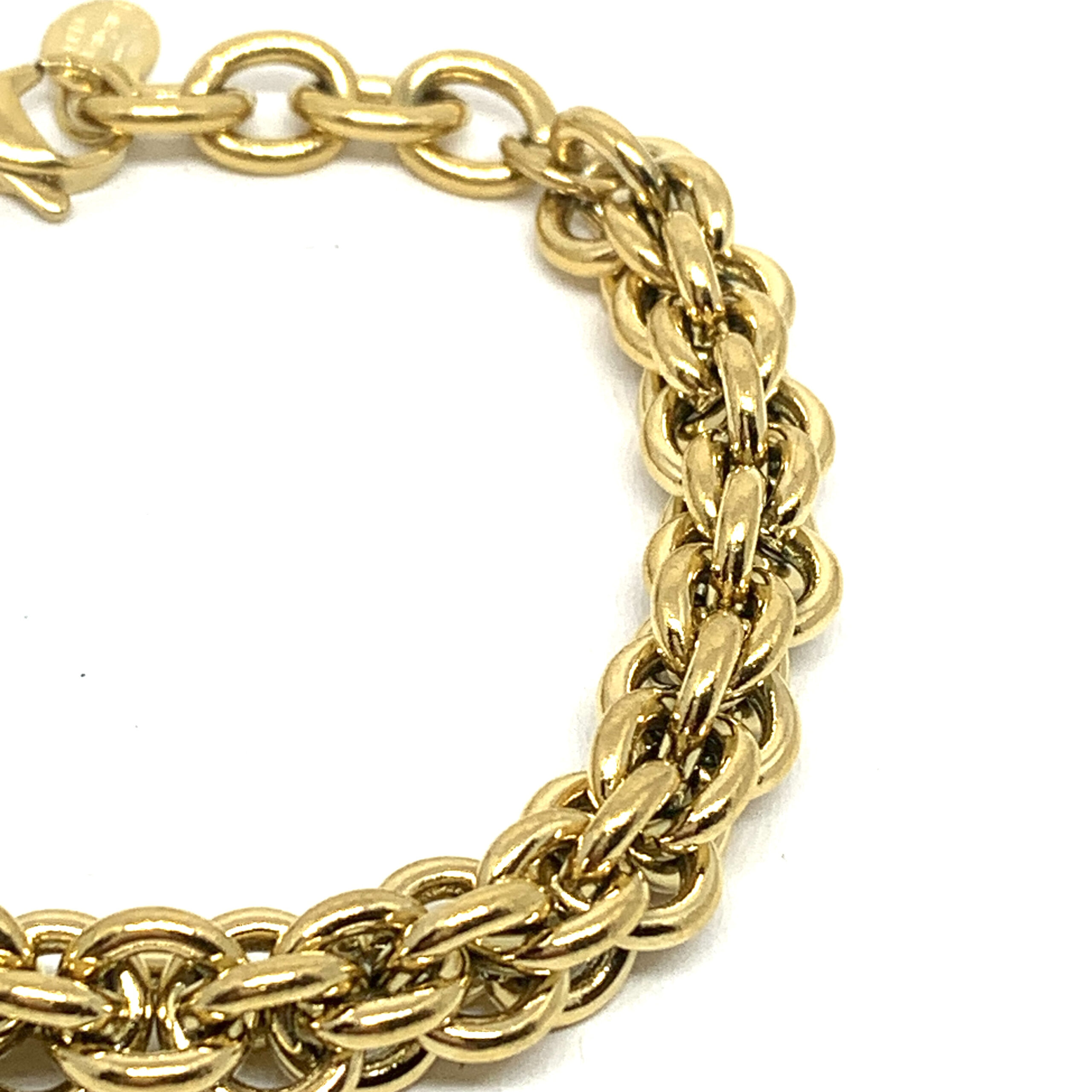 Hypnochic Mira bracelet maillon doré acier inoxydable