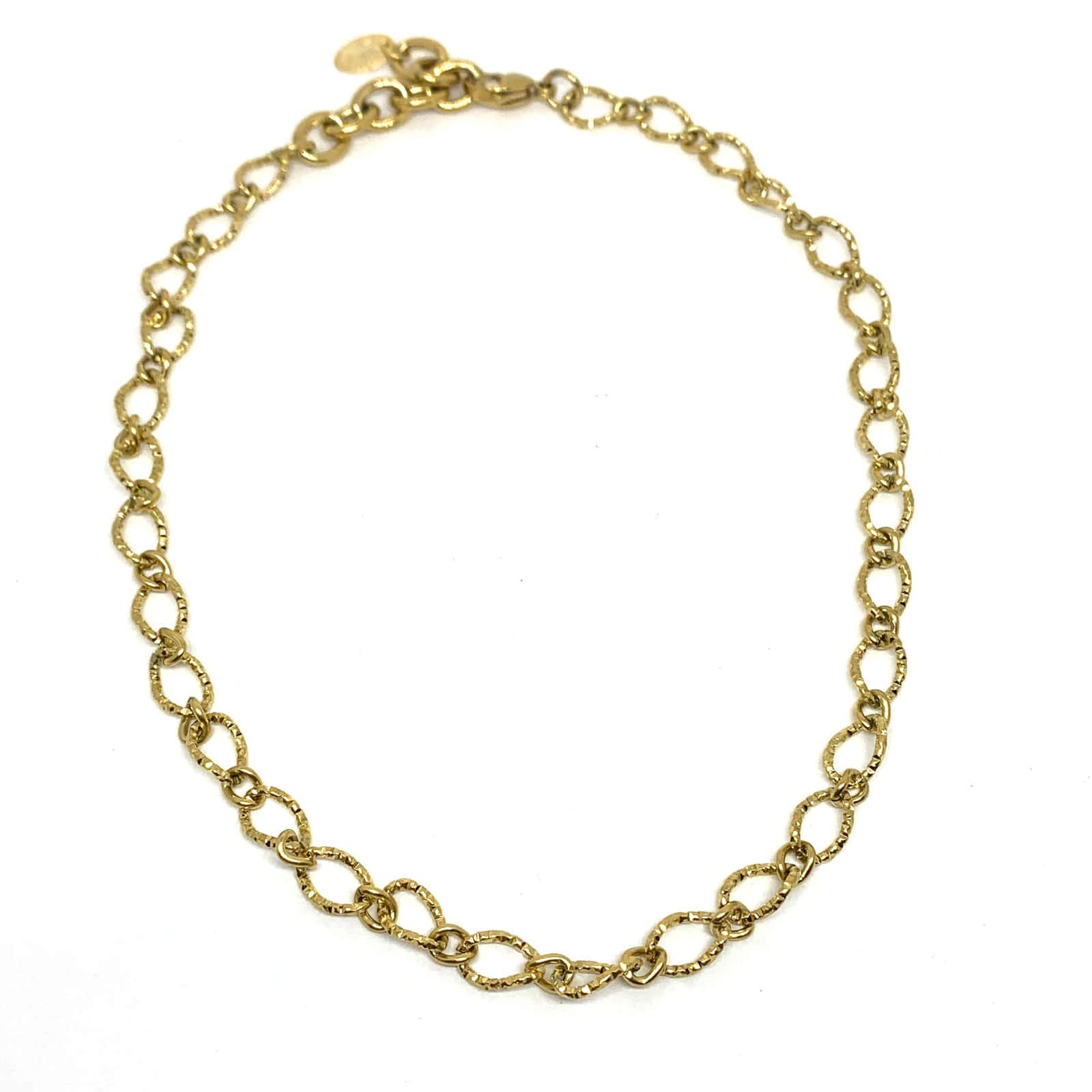 Hypnochic Mira Olga collier maillon doré acier 40 cm