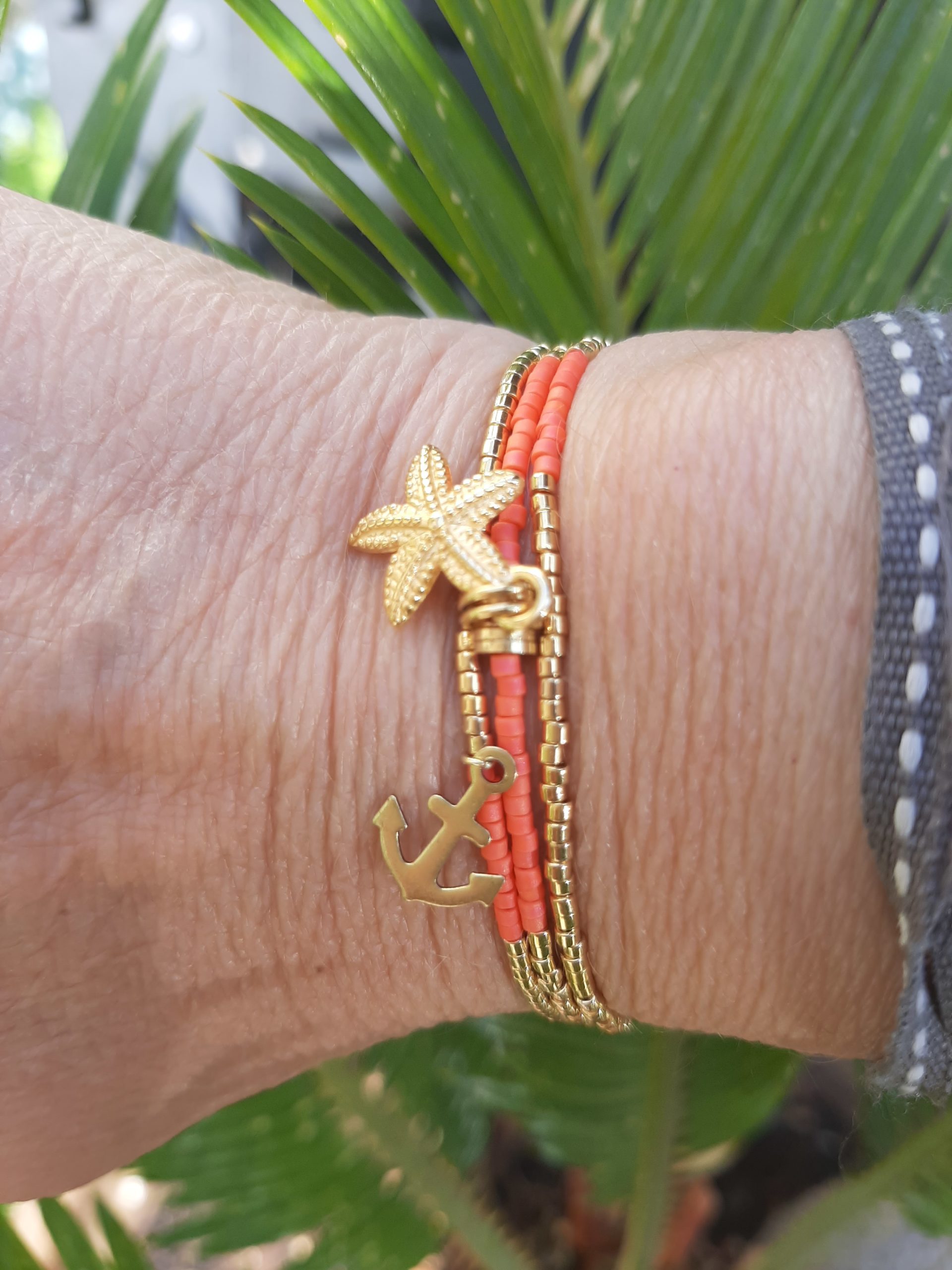 Les Ailes de Gloria Bracelets Multirangs Coraya bracelet femme