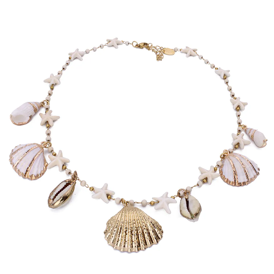 HYPNOCHIC Océane 3 collier fantaisie bleu mer