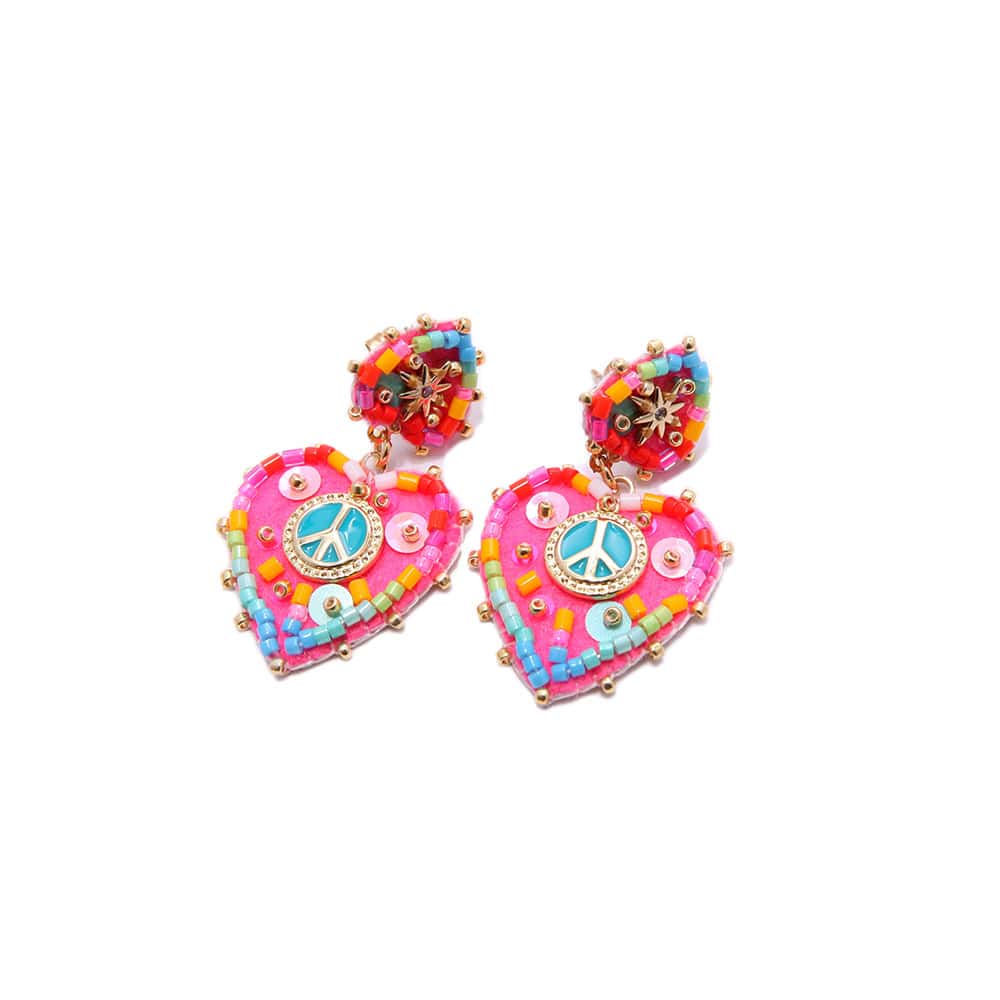 Hypnochic Peace boucle d'oreille fantaisie à offrir