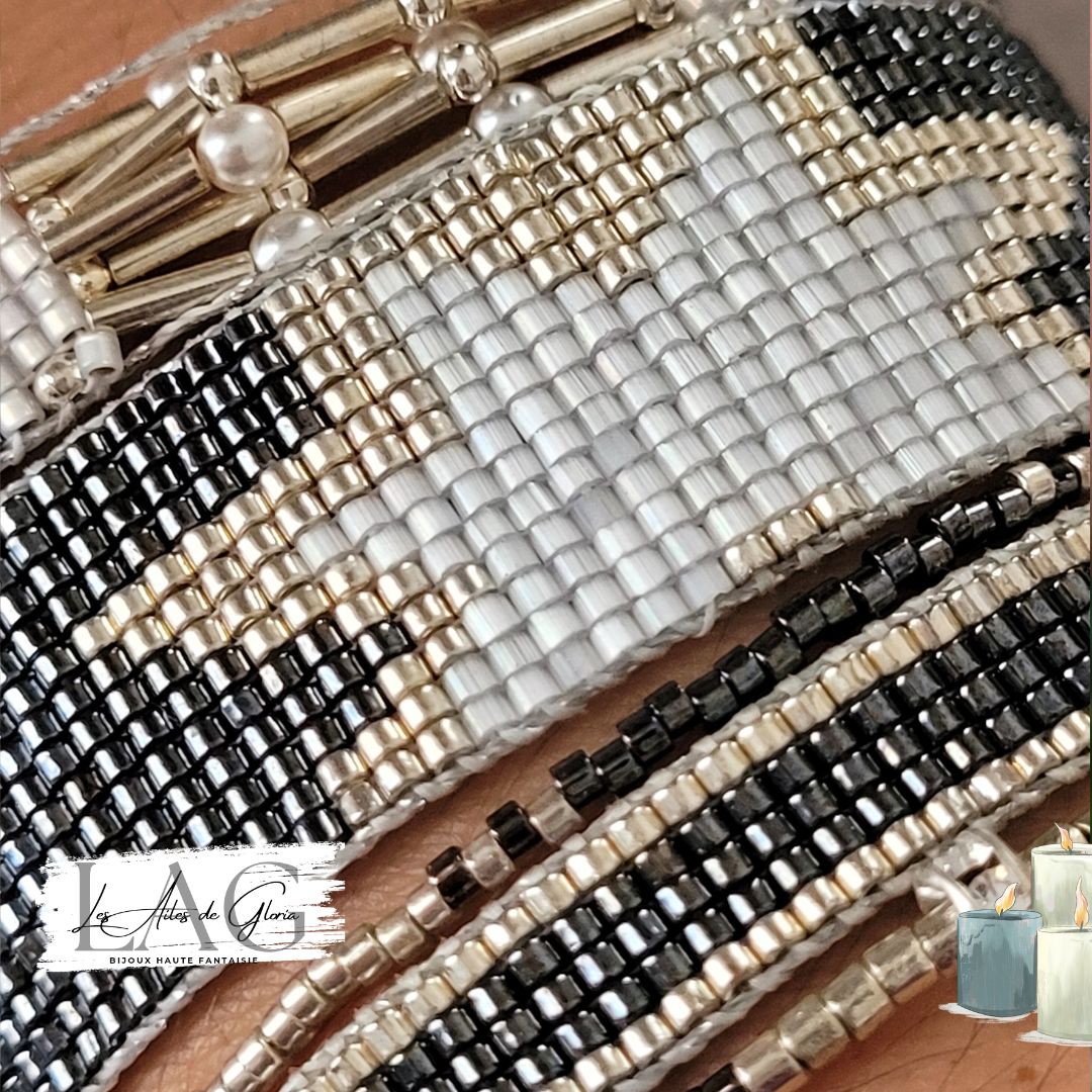 Les Ailes de Gloria Astéria bracelet manchette cérémonie