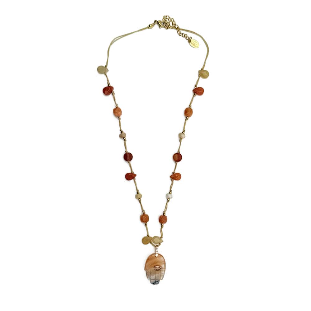 Hypnochic Collier Stone collier fantaisie pierre femme