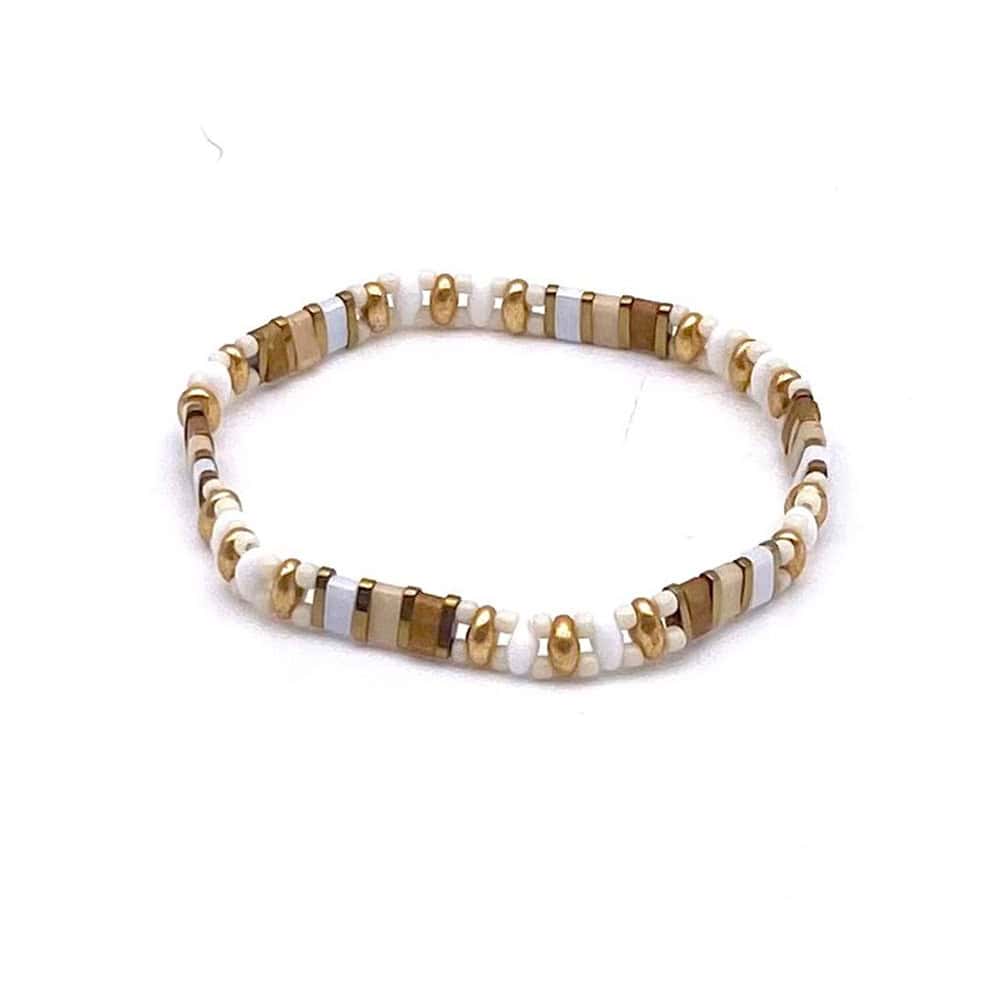 Hypnochic Bracelets Bracelet Tila Olive Perles Femme