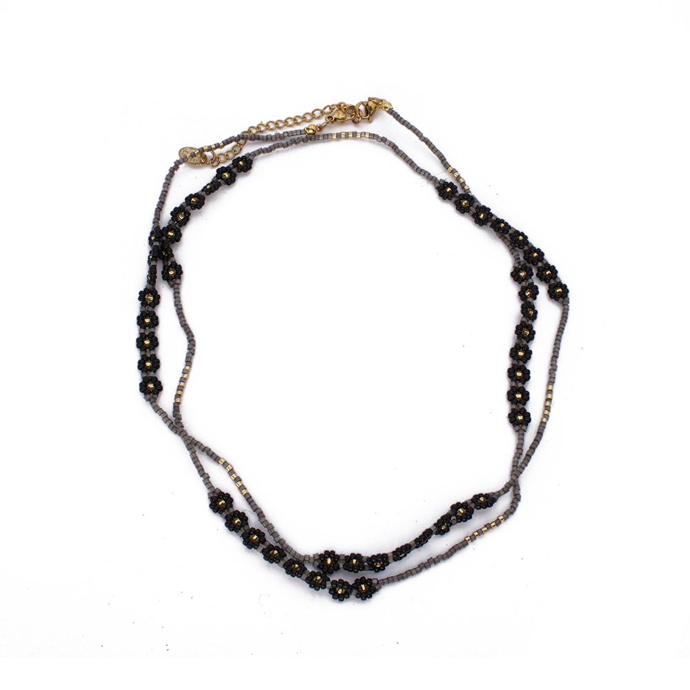 Hypnochic Pétale Duo collier fantaisie femme