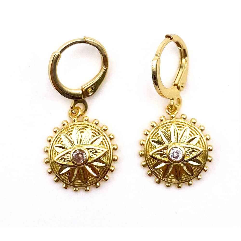 Hypnochic Symbol boucles d'oreilles fantaisie pour quotidien