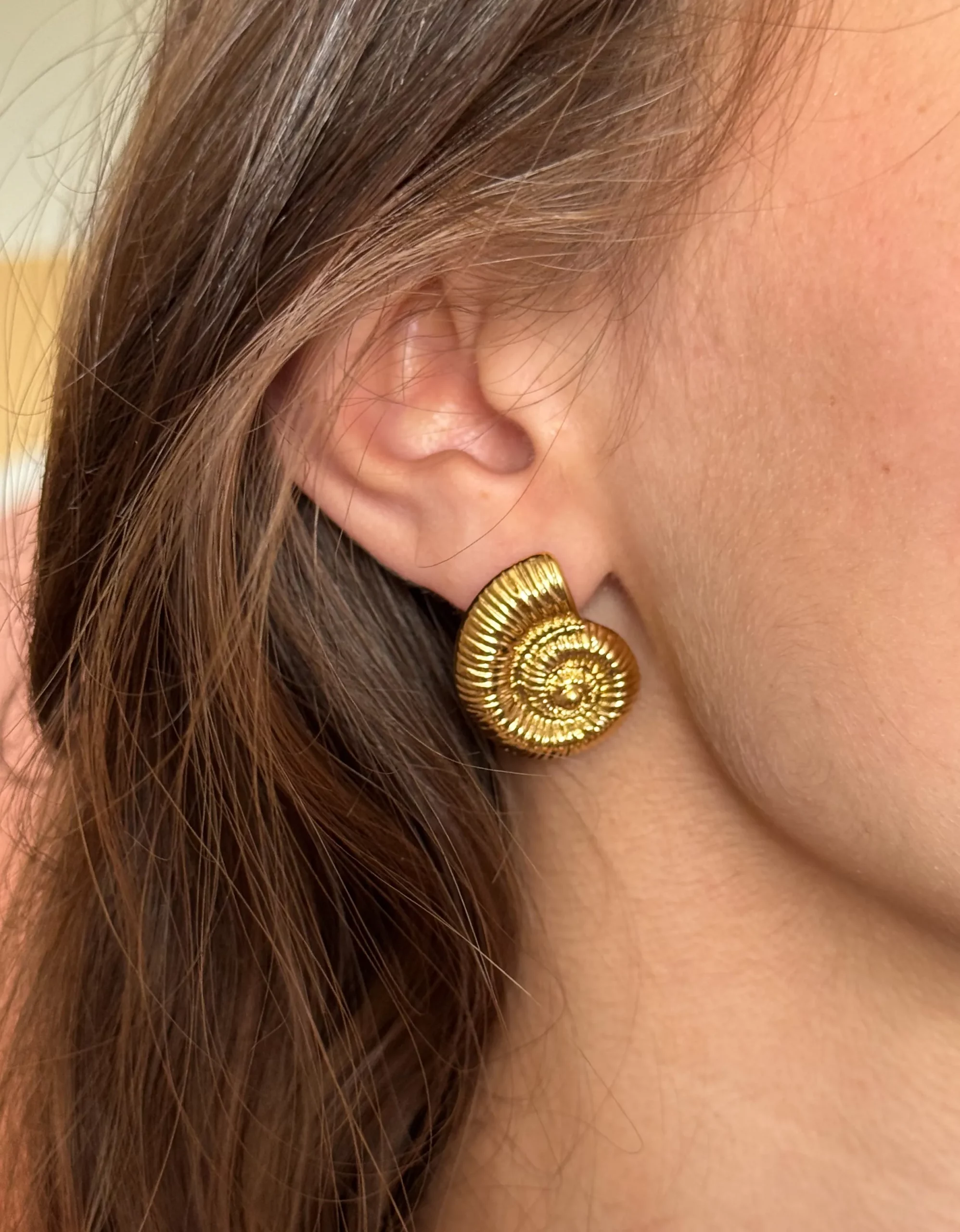 Pachanana Eline boucles d'oreilles acier inoxydable