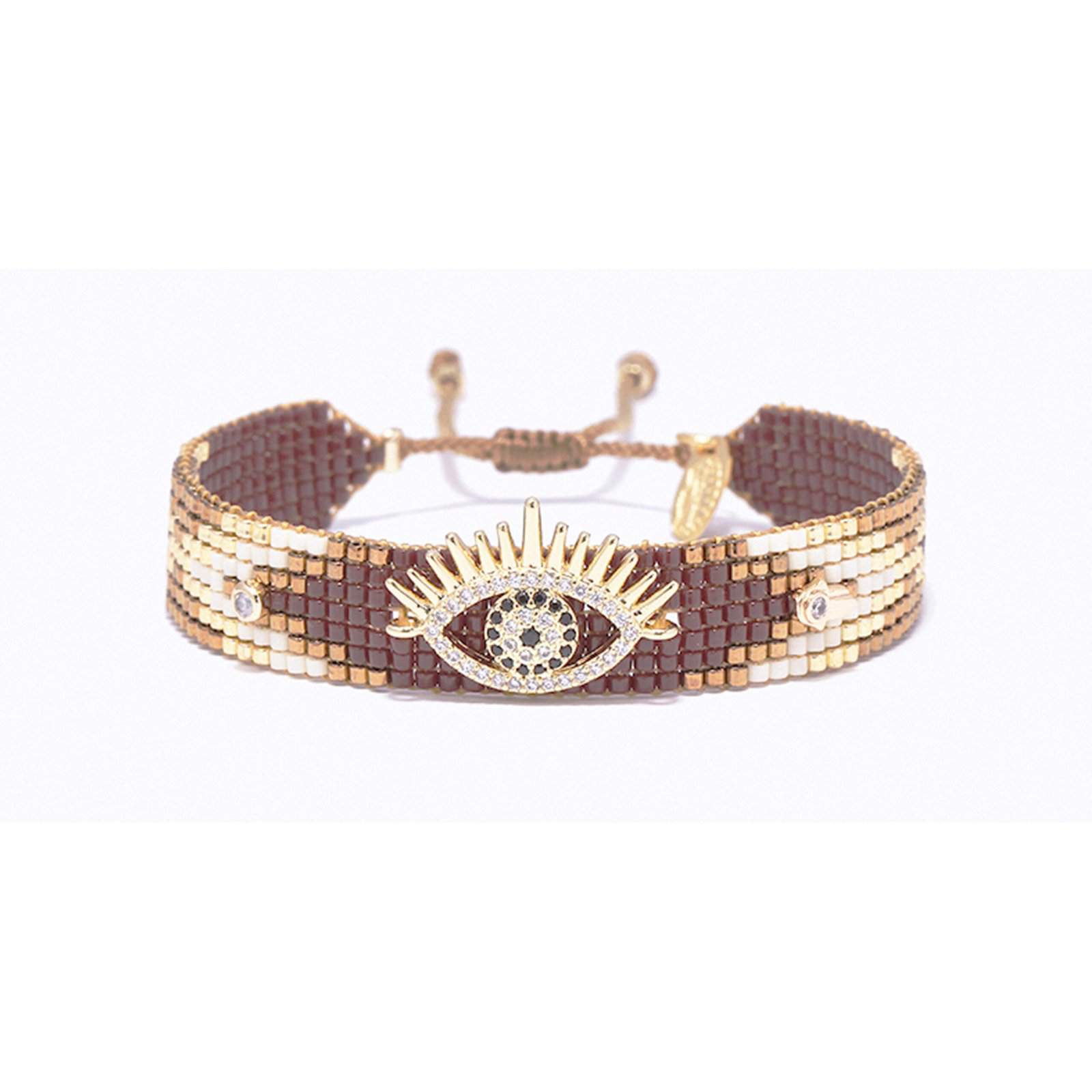 HYPNOCHIC Eyes Bracelet fantaisie Miyuki Symbole poignet