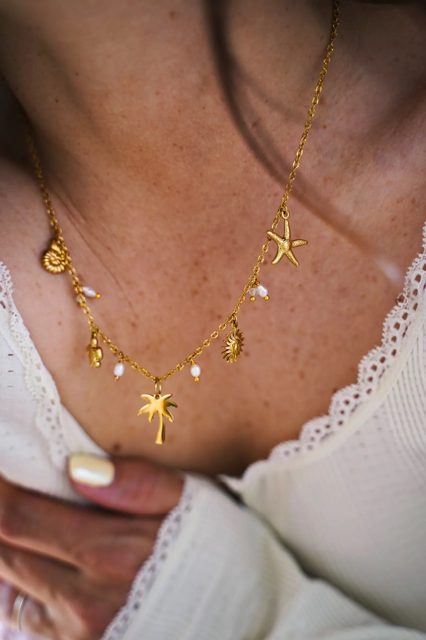 Pachanana Isla collier acier inoxydable