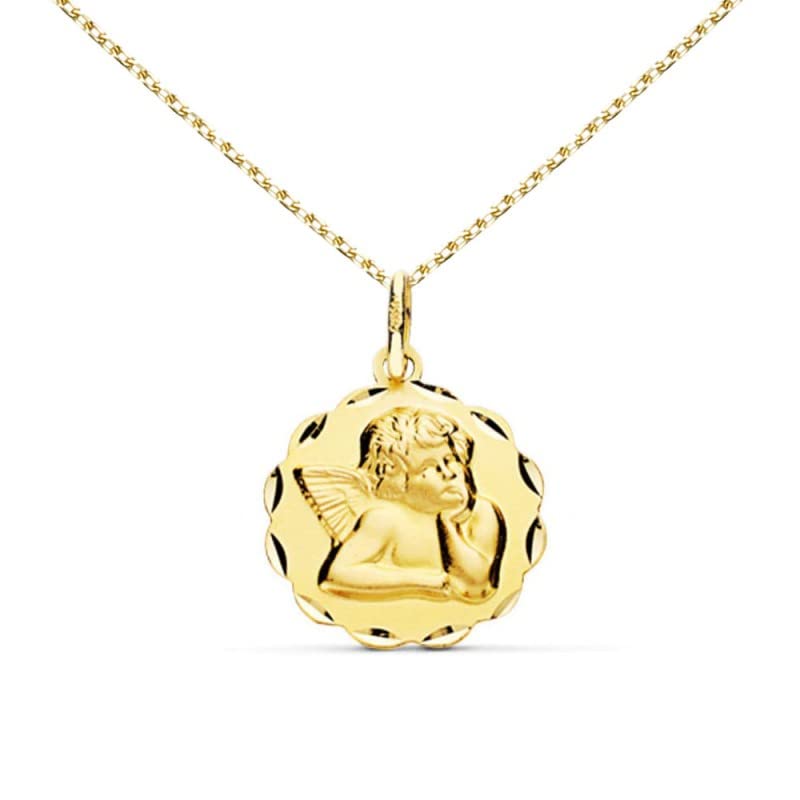 L'Atelier d'Azur Collier Ange Raphaël Or Jaune 18 Carats