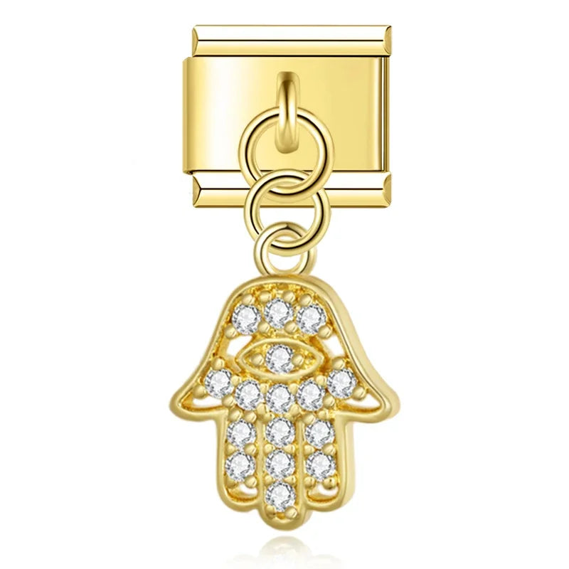 Les Ailes de Gloria Wings Hiéroglyphe Charm Breloque