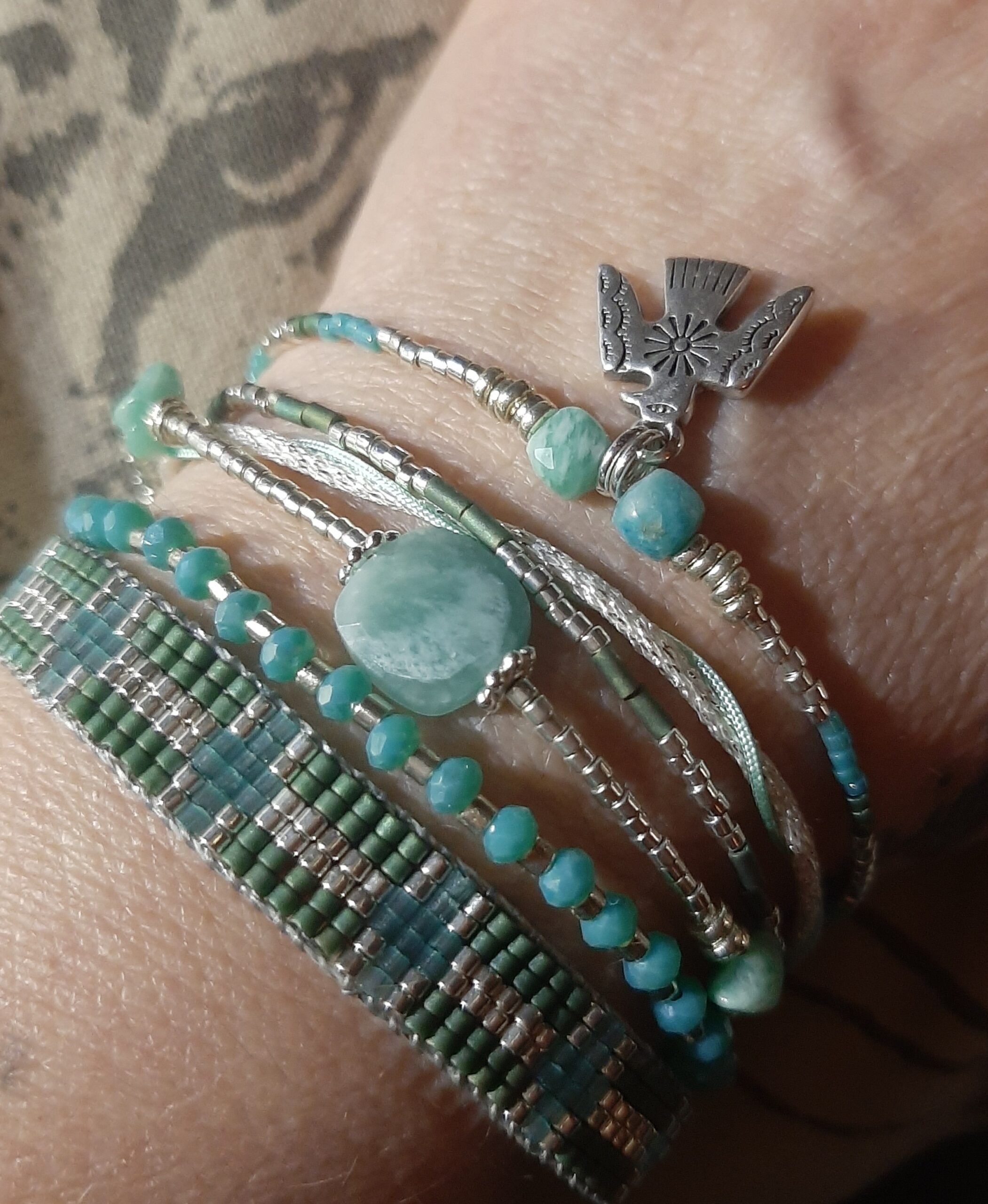 Les Ailes de Gloria Tara bracelet manchette femme fantaisie