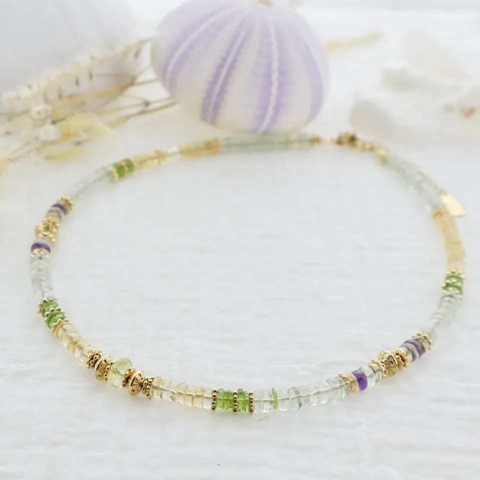 Leticia Ponti Lana Choker quartz lemon citrine 38 cm