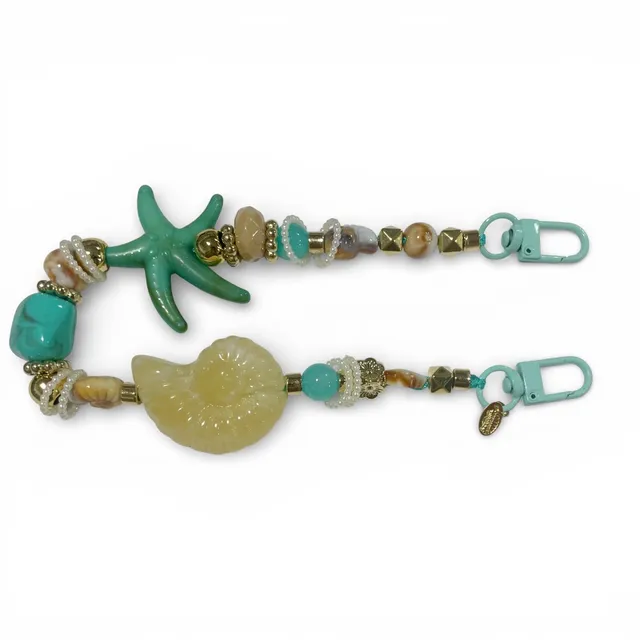 Hypnochic Marée Dorée bracelet téléphone coquillage doré