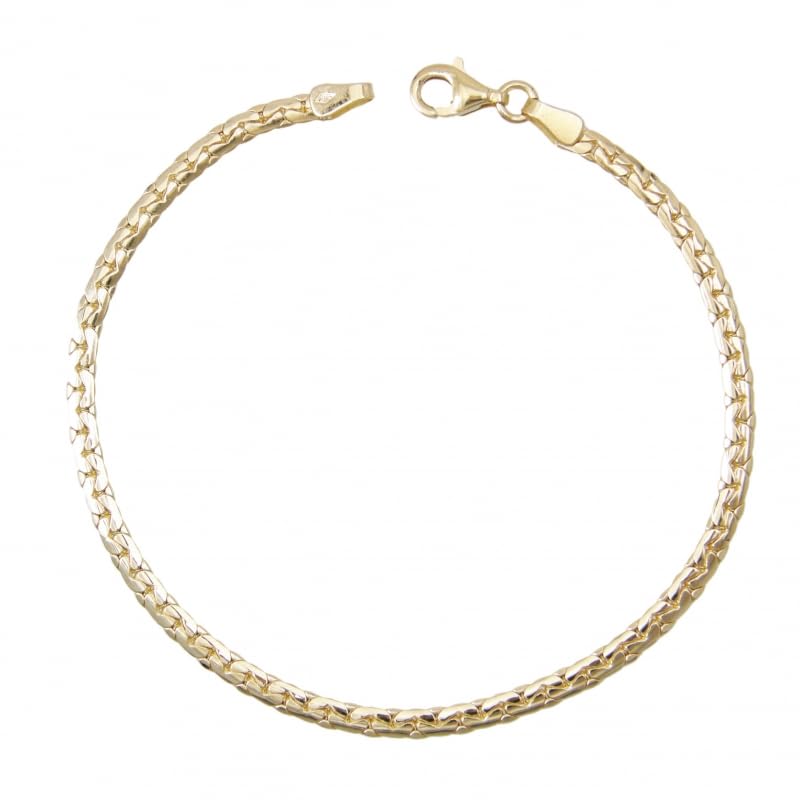 L'Atelier d'Azur Bracelet Haricot Or Jaune Femme