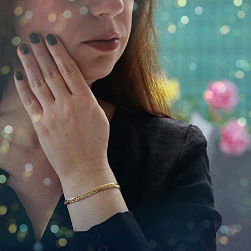 L'Atelier d'Azur Bracelet Maille Anglaise Or Jaune 18ct 18cm