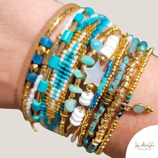 Les Ailes de Gloria Lagoon Bracelet Manchette Femme à Offrir