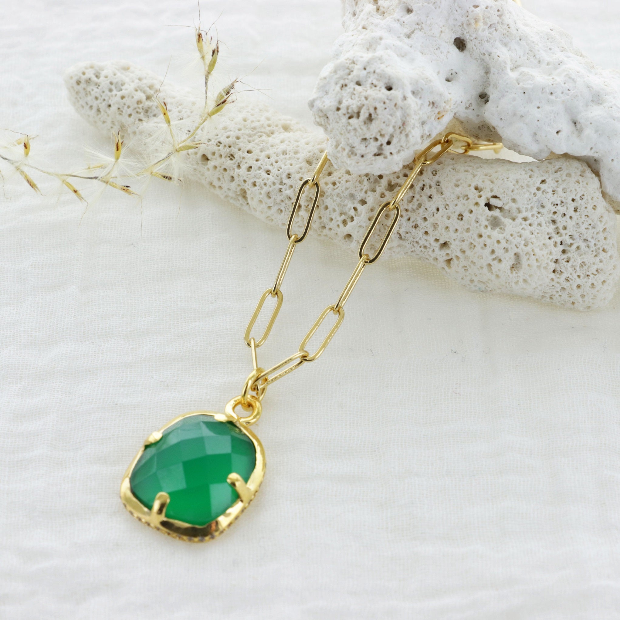 Leticia Ponti Colliers Albertine collier labradorite 42 cm