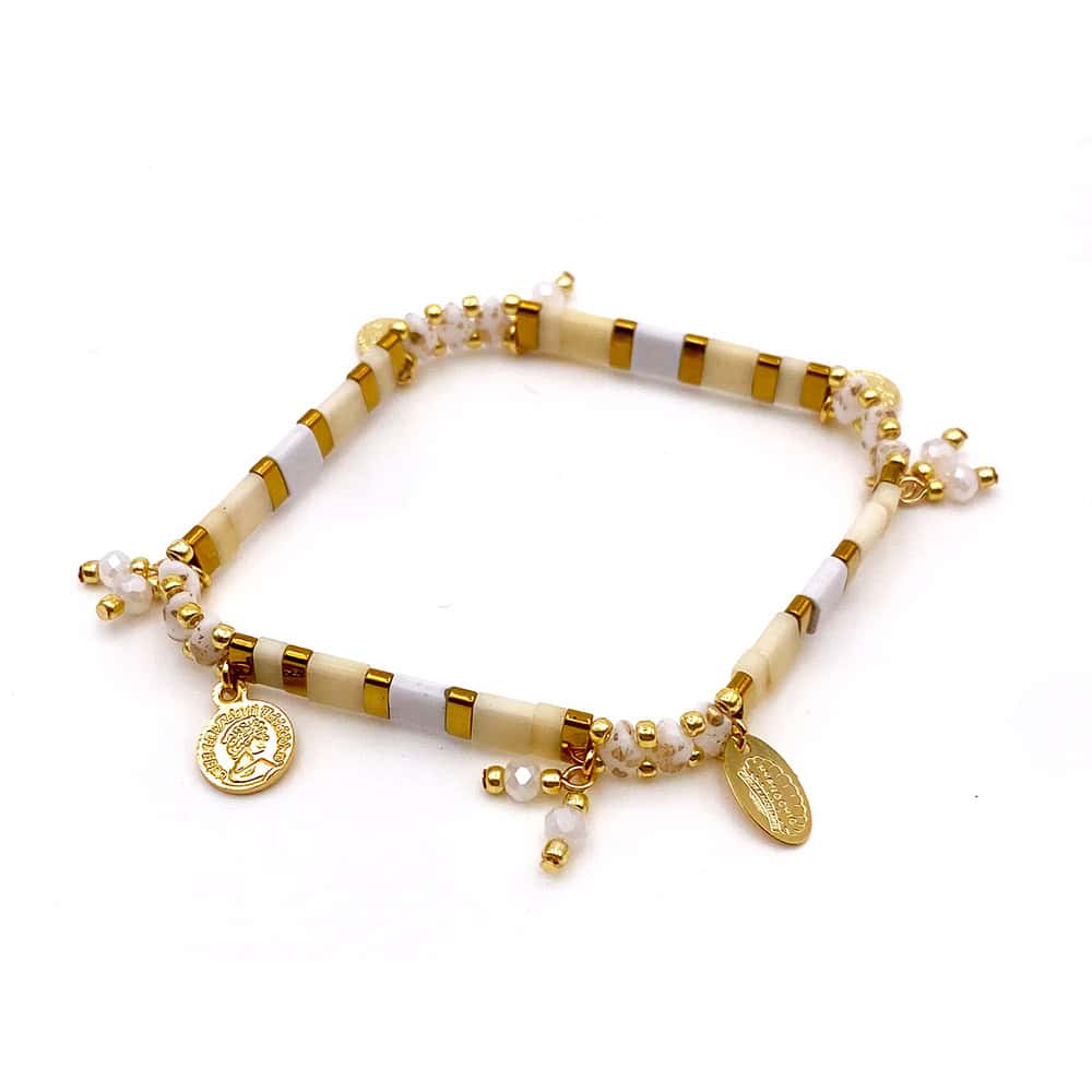 Hypnochic Bracelets Tila Stone Perles fantaisie