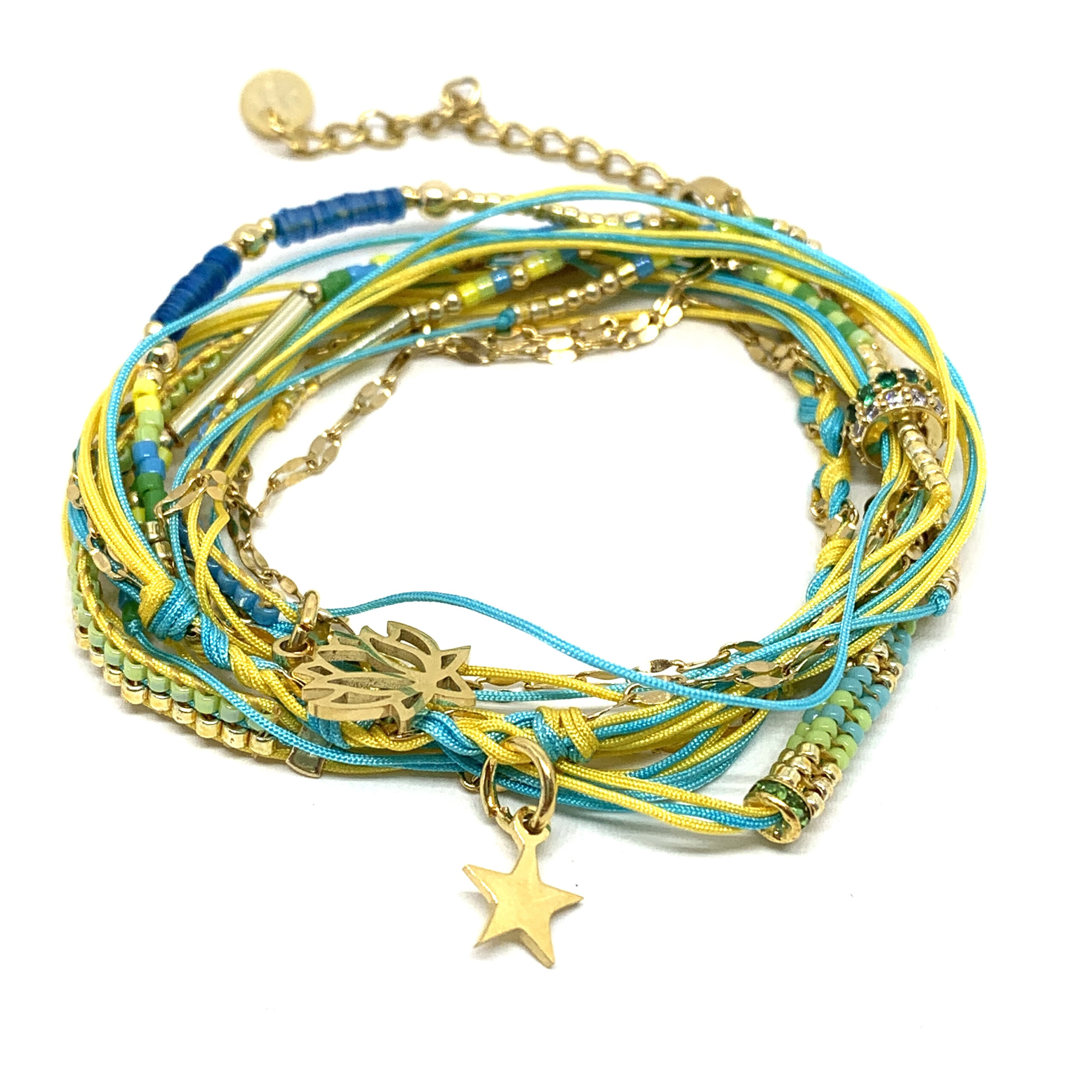 Hypnochic Mily bracelet fantaisie 3 rangs femme