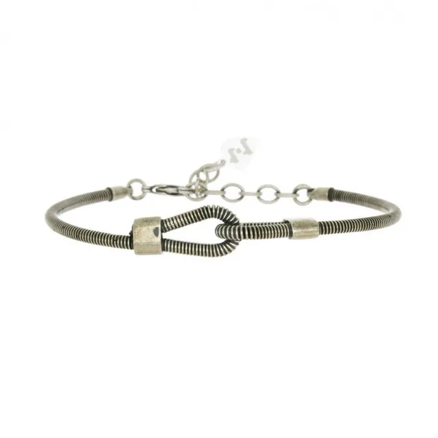 Les Ailes de Gloria You & Me Homme bracelet corde gravé