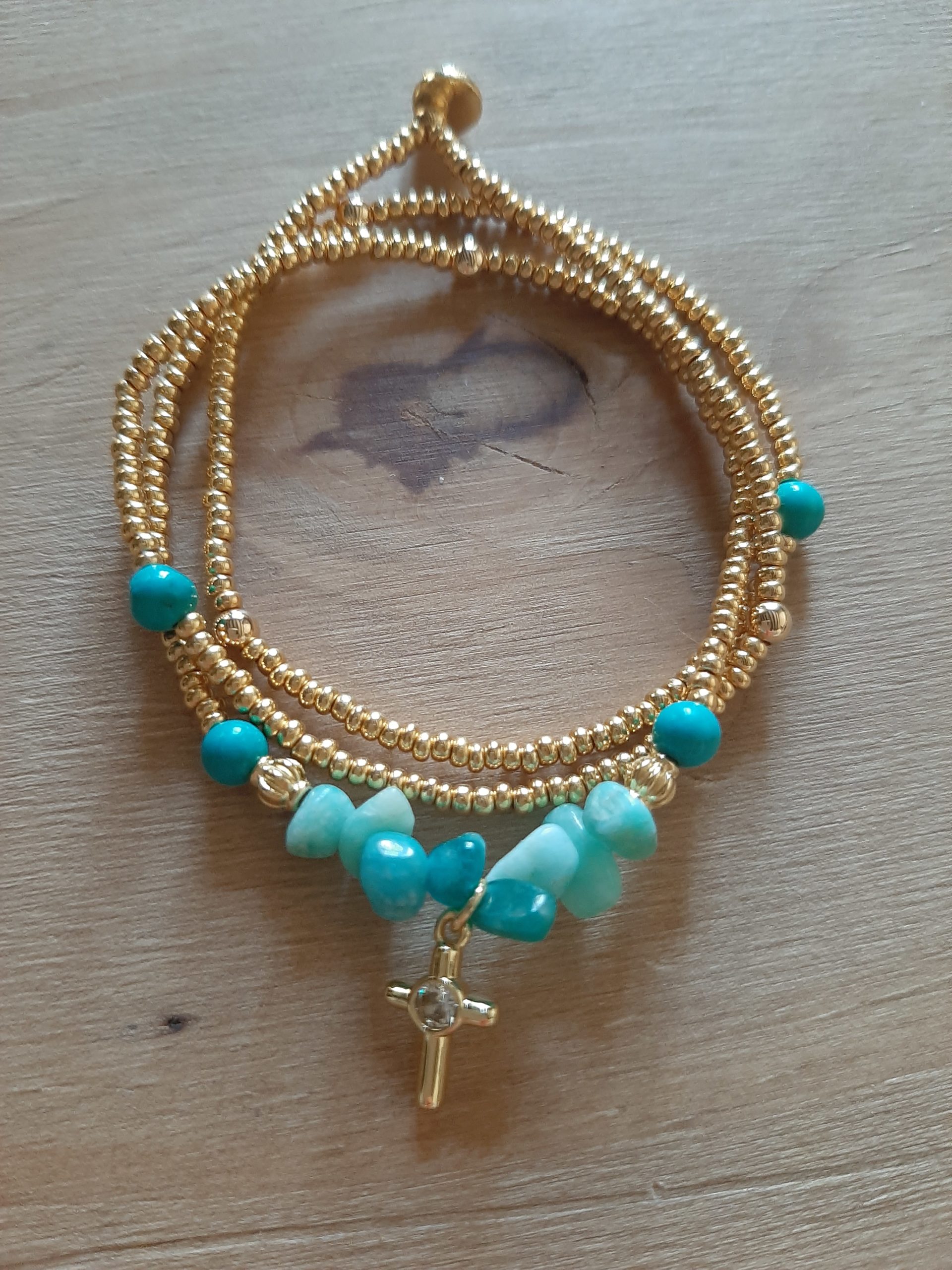Les Ailes de Gloria Tranquility bracelet multirangs fin