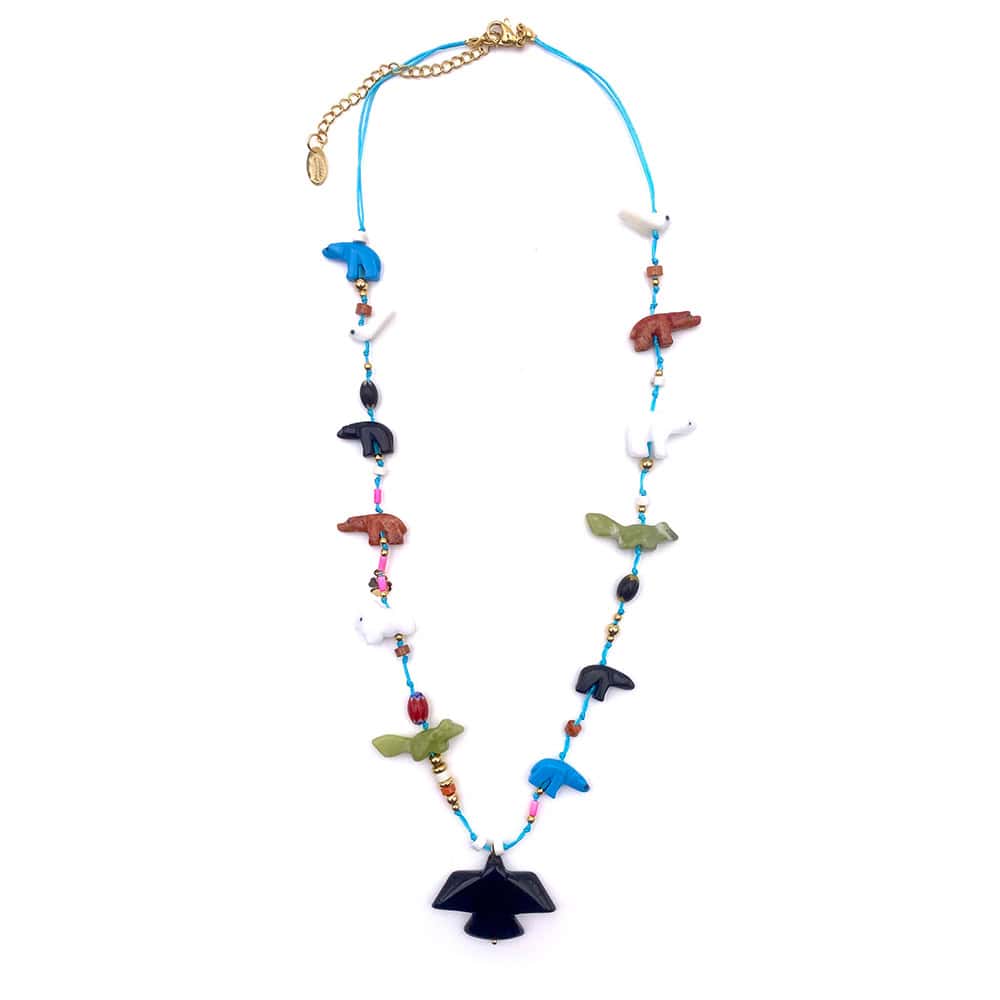 HYPNOCHIC Fétiches collier multi-fil fantaisie femme