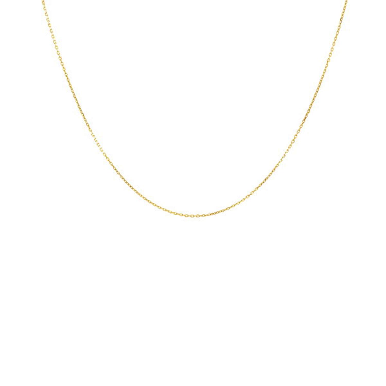L'Atelier d'Azur Forçat Diamantée Or Jaune Collier Chaîne Mixte