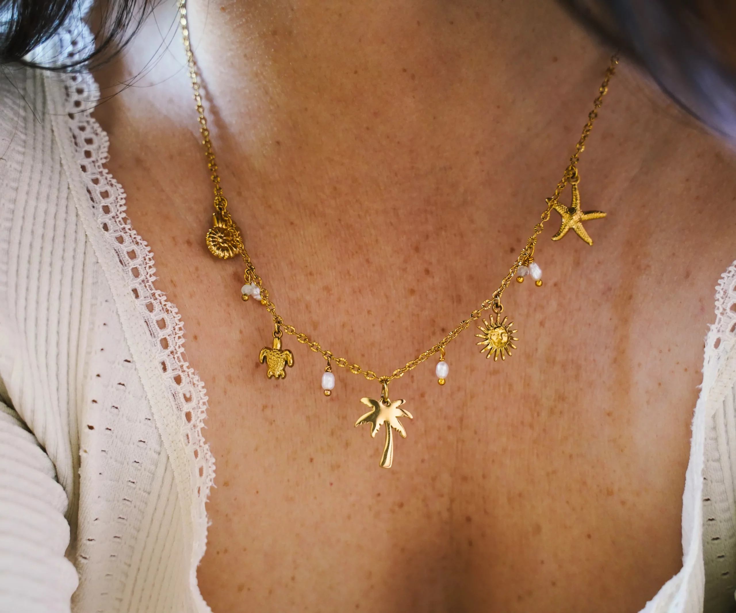 Pachanana Isla collier acier inoxydable