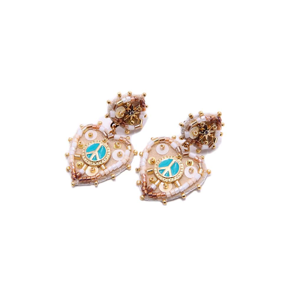 Hypnochic Peace boucle d'oreille fantaisie à offrir