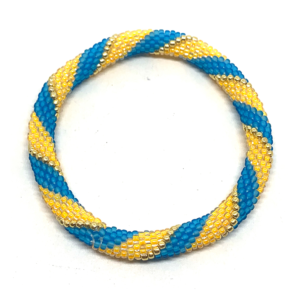 Hypnochic Donuts Rainbow bracelet népalais perles Miyuki