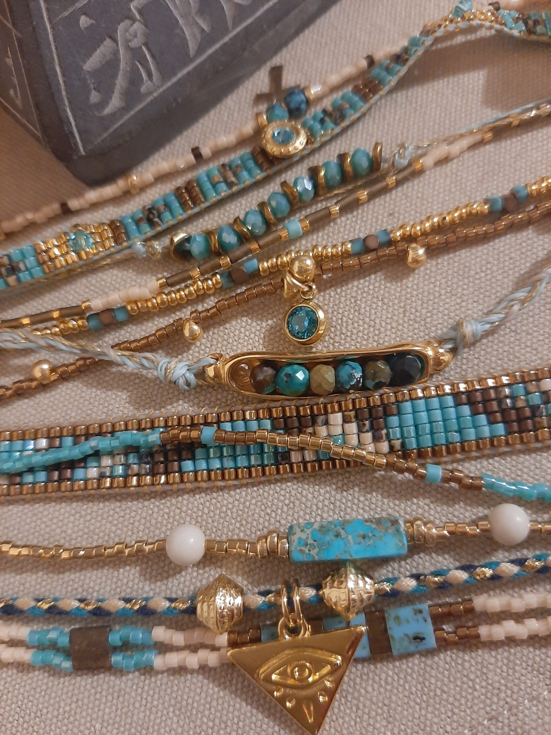 Les Ailes de Gloria Satis Bracelet Manchette Fantaisie