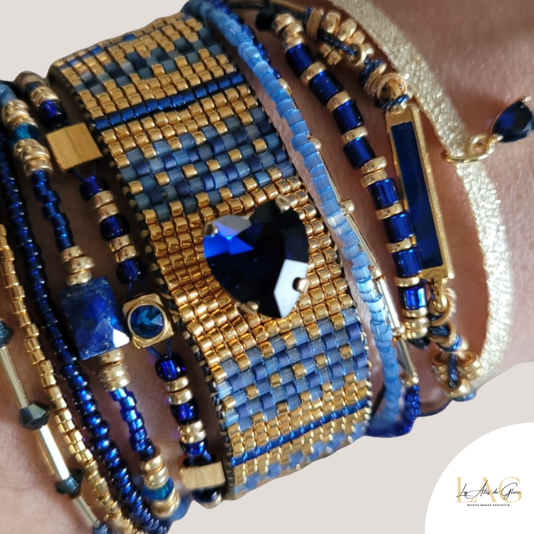Les Ailes de Gloria Duchess Aurora bracelet manchette cérémonie
