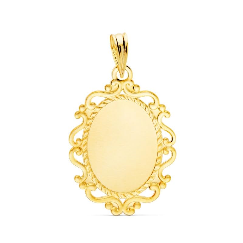 L'Atelier d'Azur Collier Médaille Vierge Or Jaune 42-45 cm