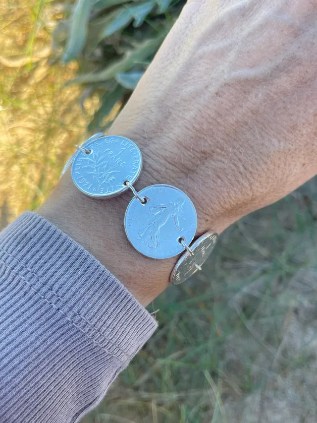 Le P’tit Franc Révolution bracelet 1 franc années