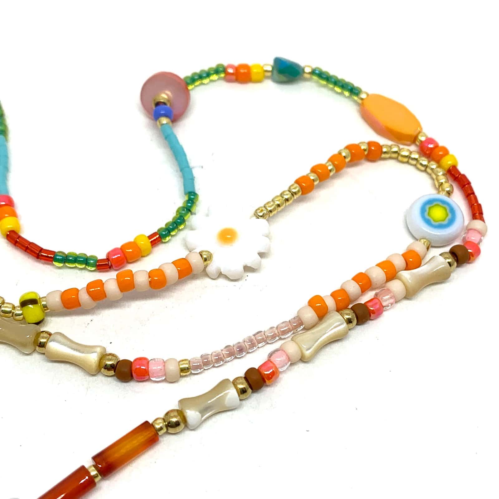 Hypnochic Summer collier perles Miyuki 40 cm