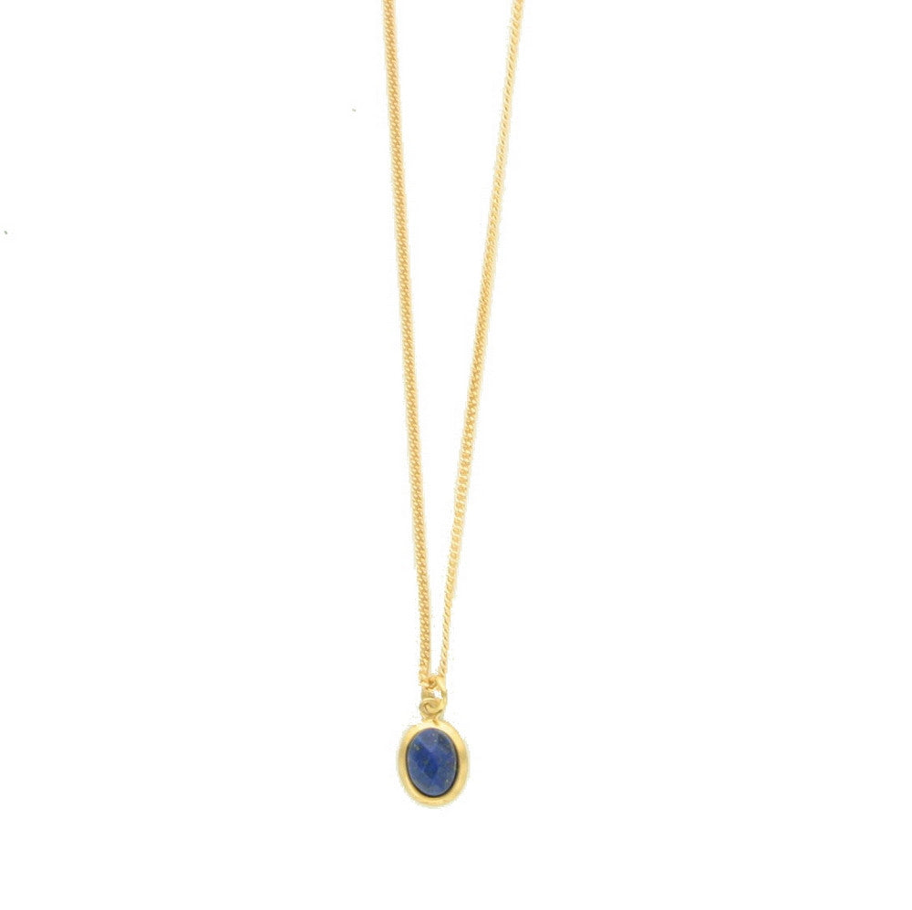 Leticia Ponti Cabochon collier lapis-lazuli