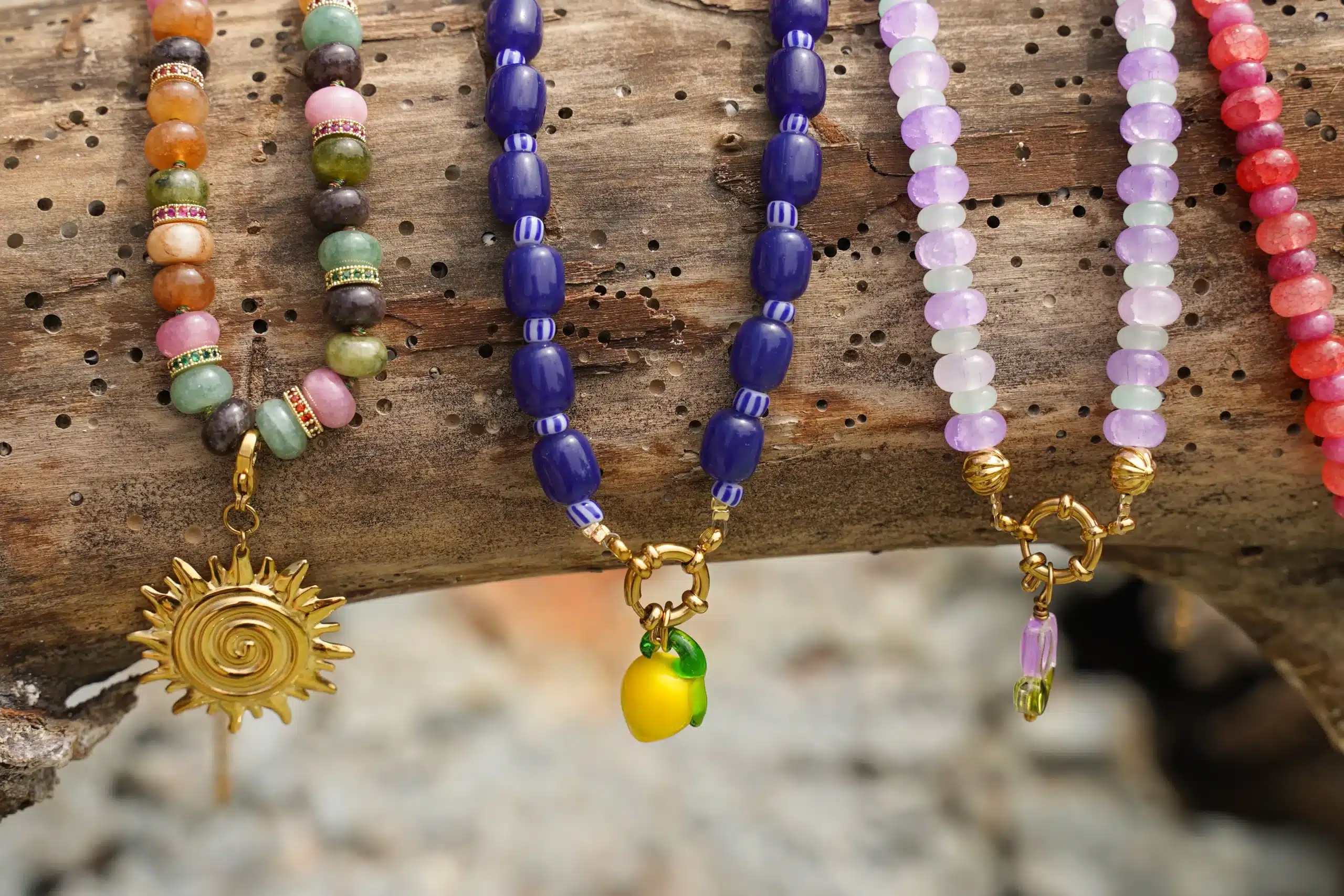 Pachanana Limoncello collier acier inoxydable