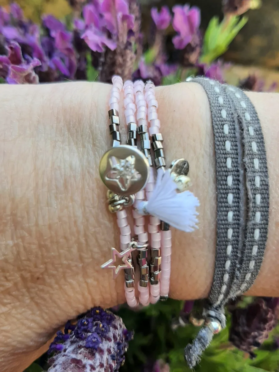 Les Ailes de Gloria Shooting Star bracelet multirangs étoile