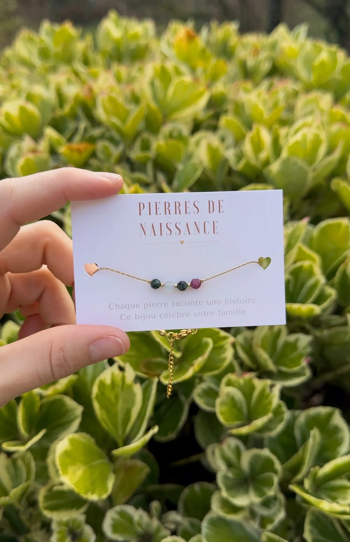 Pachanana Bracelet Famille Pierres de Naissance bracelet maman
