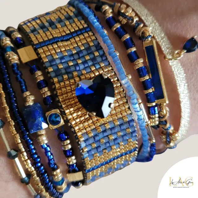 Les Ailes de Gloria Duchess Aurora bracelet manchette cérémonie