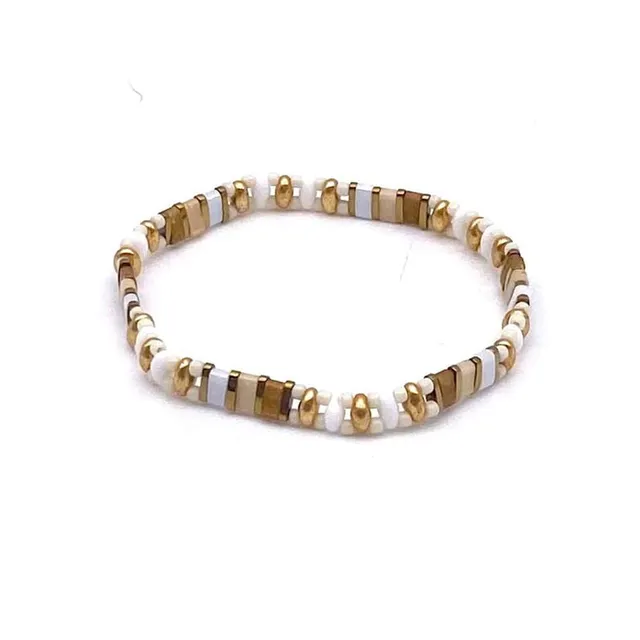 Hypnochic Bracelets Bracelet Tila Olive Perles Femme