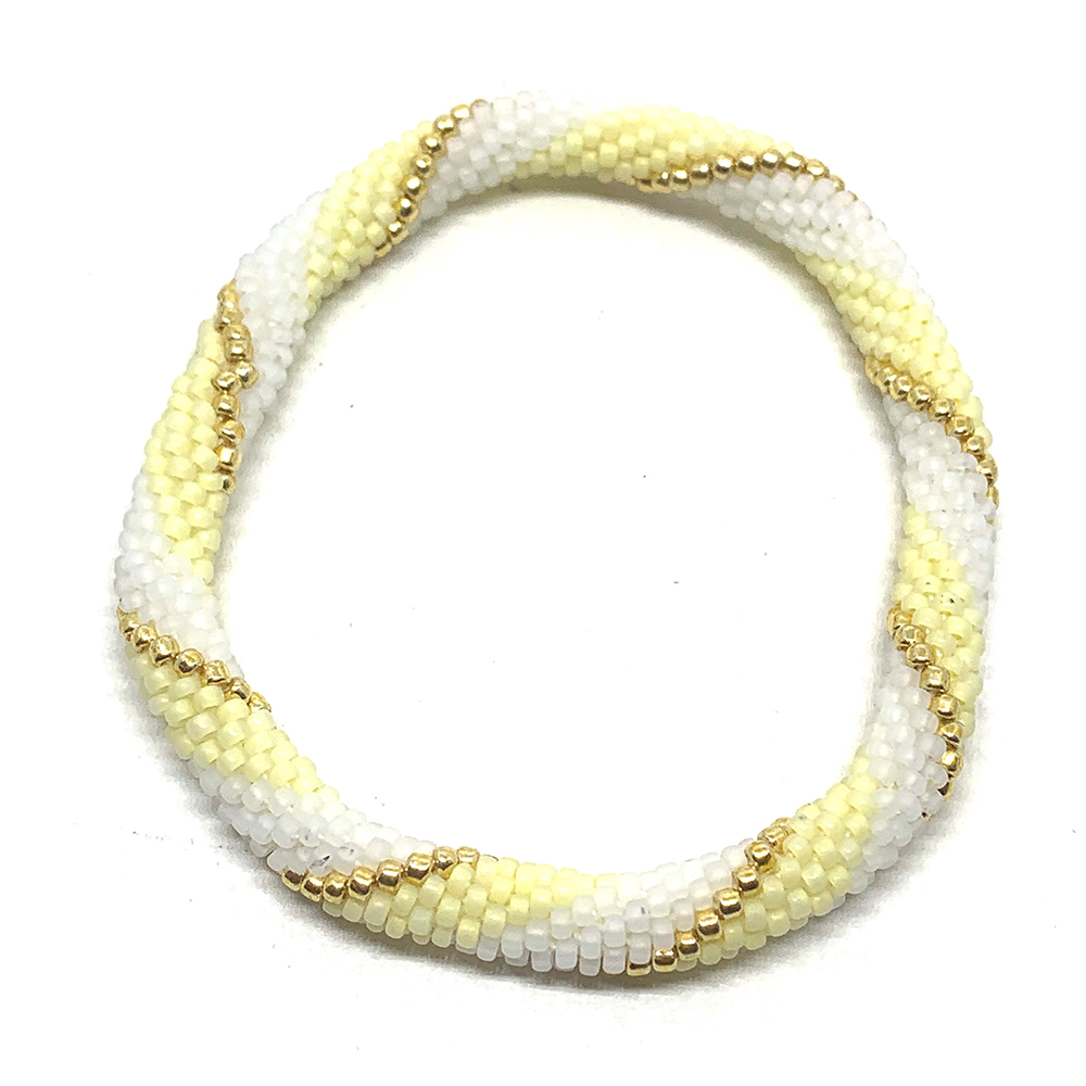 Hypnochic Donuts Rainbow bracelet népalais perles Miyuki