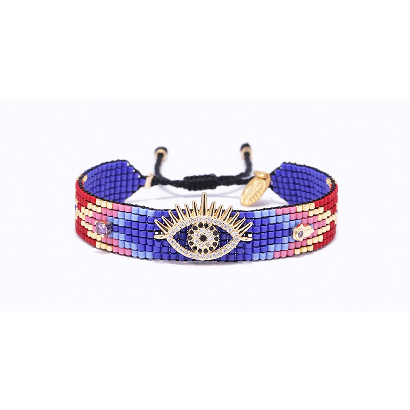 HYPNOCHIC Eyes Bracelet fantaisie Miyuki Symbole poignet