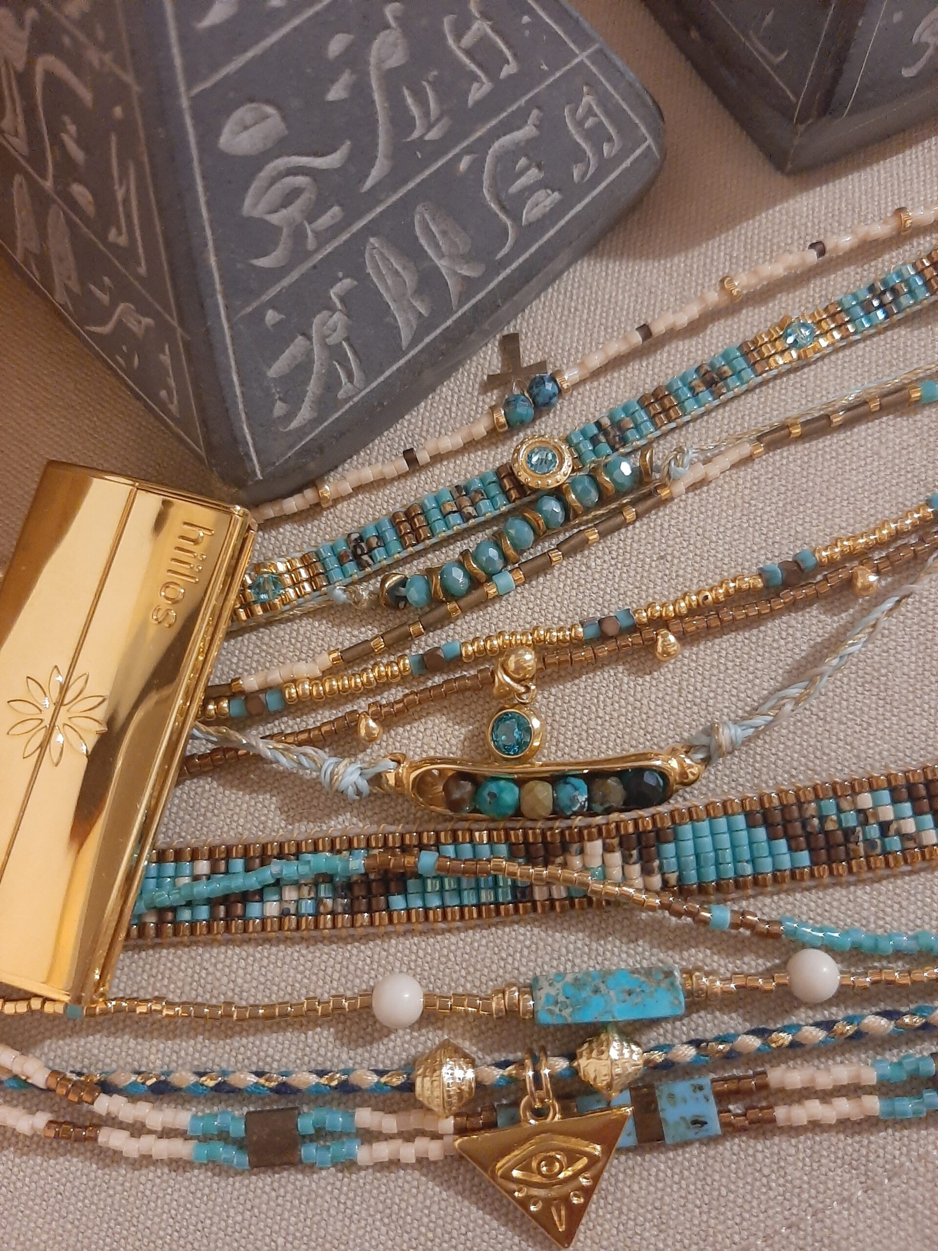 Les Ailes de Gloria Satis Bracelet Manchette Fantaisie