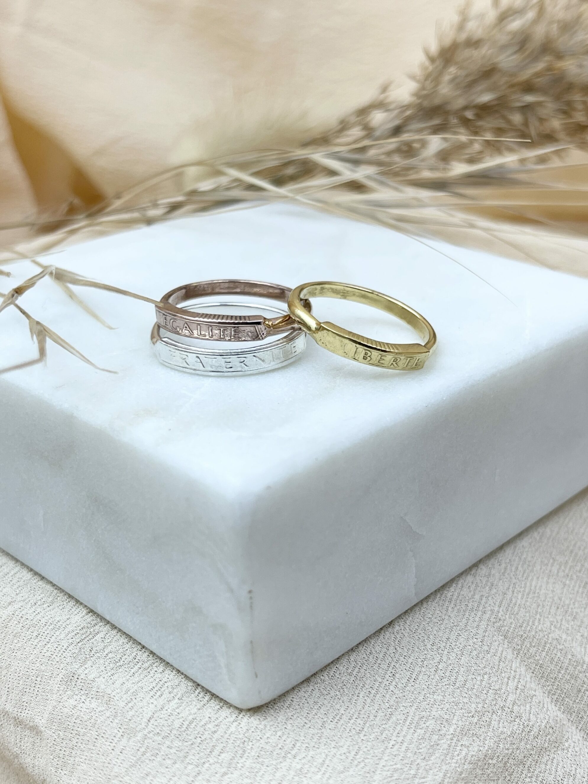 Le P’tit Franc La Précieuse bague devise Liberté 10 francs