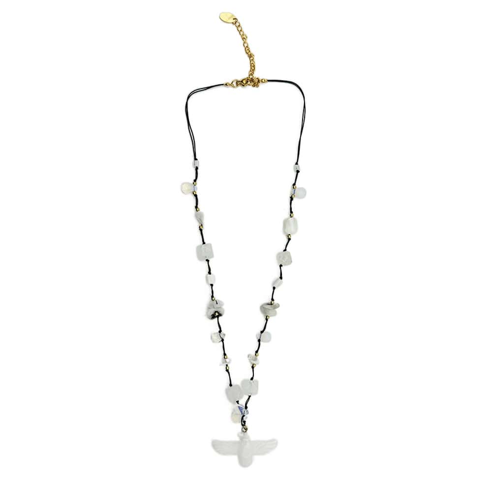 Hypnochic Stone B collier fantaisie pierre