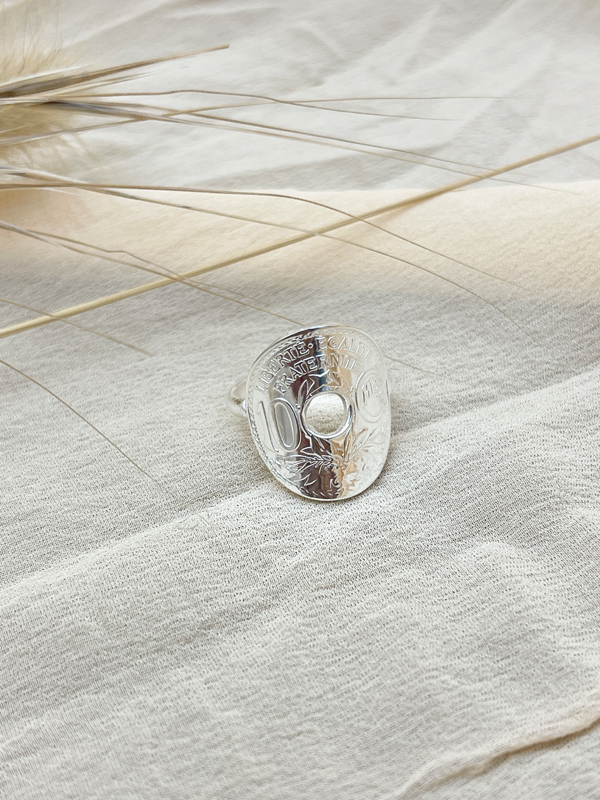 Le P’tit Franc Fraternité bague 10 sous années 30